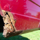 Rusty quarter panel